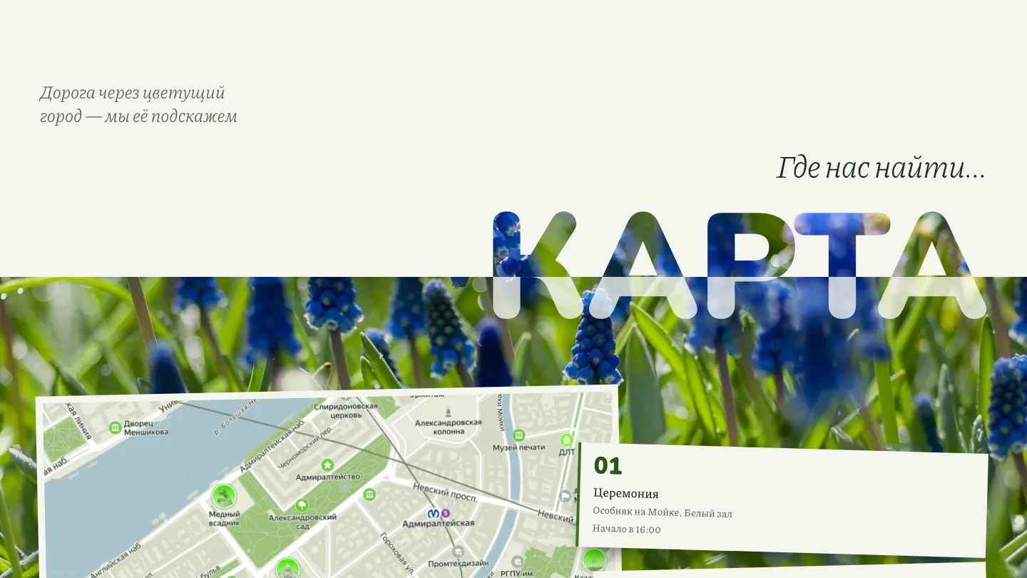 Карта и локации