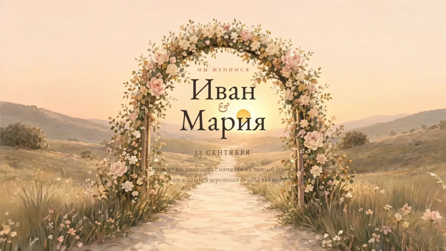 Главный экран с именами и датой
